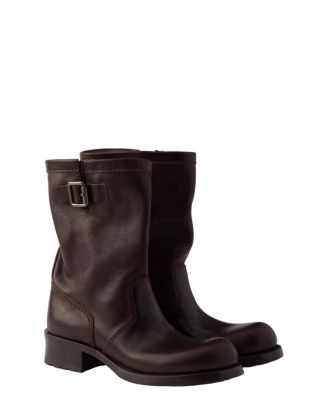  Women's Leather Mid-Calf Boots