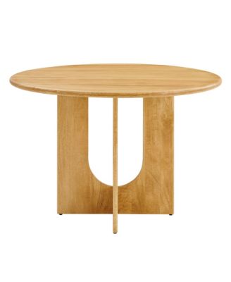 Rivian Round 48" Wood Dining Table