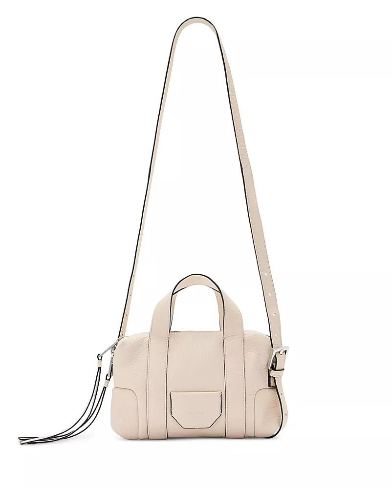 Allsaints Ares Compact Grain Leather Crossbody