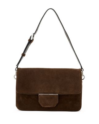 Ondine Medium Suede Shoulder Bag