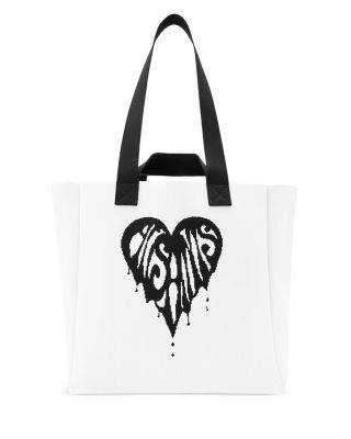 Izzy Heart E/W Large Tote Bag