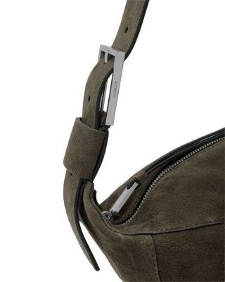 Luna Suede Shoulder Bag