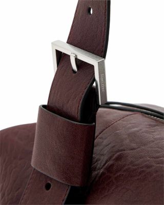 Ares Grained Leather Shoulder Bag