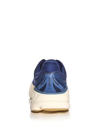 Men's Bondi 9 Lace Up Running Sneakers in Blue