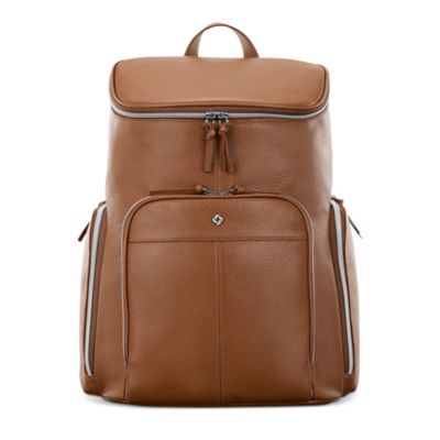 Mobile Solution 2 Leather Deluxe Backpack