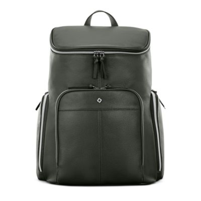 Mobile Solution 2 Leather Deluxe Backpack