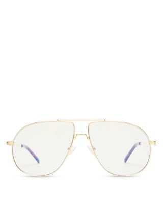 Schmaltzy Aviator Blue Light Glasses, 60mm
