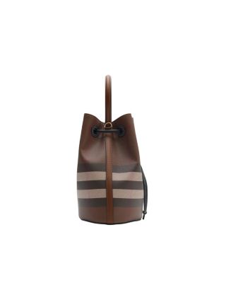 Small Check Bucket Bag