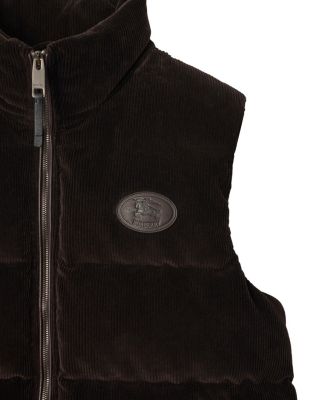 Corduroy Puffer Gilet