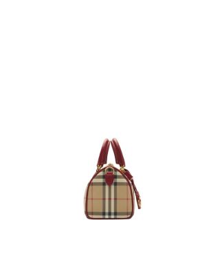 Mini Check Bowling Bag
