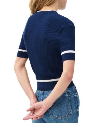 Kassy Rib Short Sleeve Tee