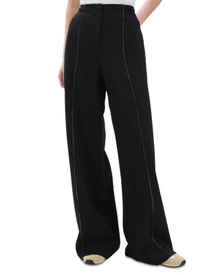 Irina High Rise Contrast Stitch Pants