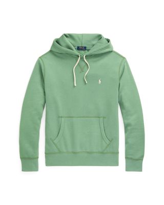 Cotton Blend Fleece Solid Classic Fit Hoodie