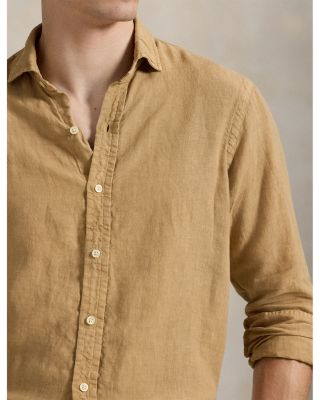 Classic Fit Slub Linen Shirt