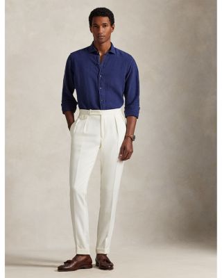 Classic Fit Slub Linen Shirt