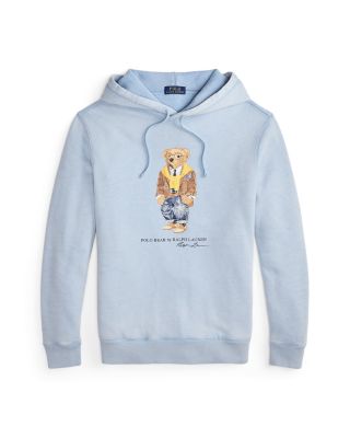 Polo Bear Garment Dyed Fleece Hoodie