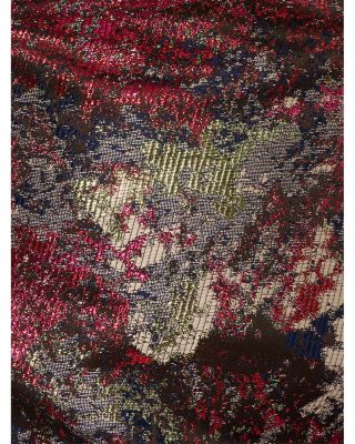 Metallic Jacquard Mini Dress