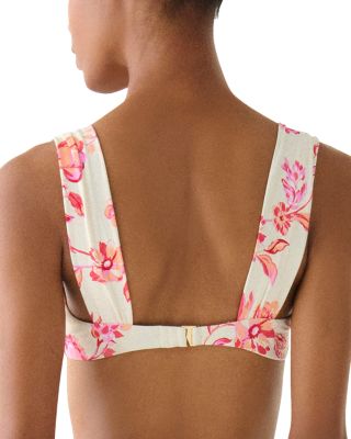 Bra Bikini Top & High Leg Bikini Bottom