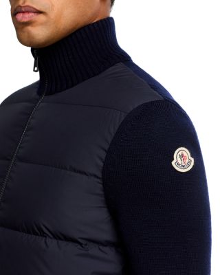 Knit Cardigan Down Jacket