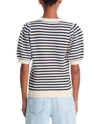 Striped Crewneck Pullover Sweater - Exclusive