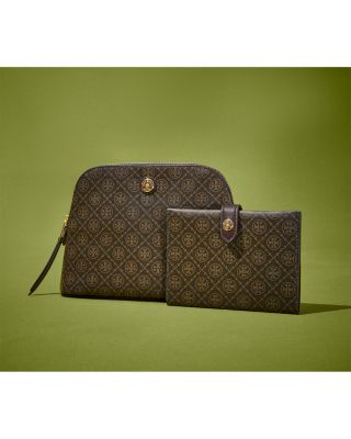 T Monogram Coated Canvas Cosmetic Case