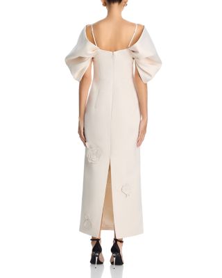 Arabella Appliqu&amp;eacute; Dress