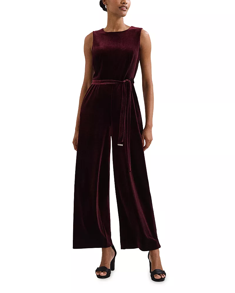 Phase Eight Martha Velvet Jumpsuit
