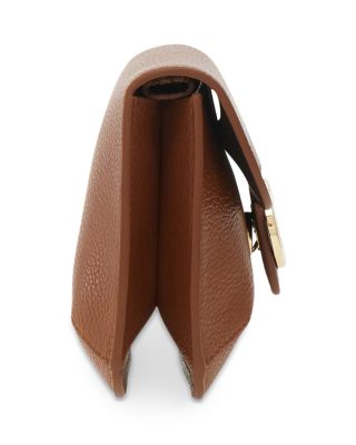 Double Gancini Mini Leather Shoulder Bag