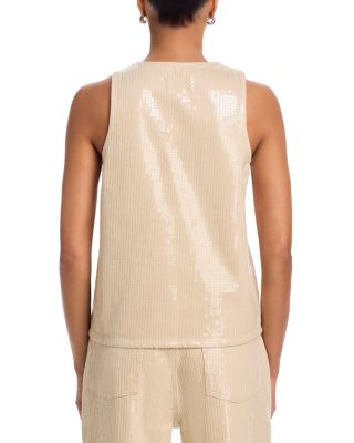 Radiance Sequin Tank Top