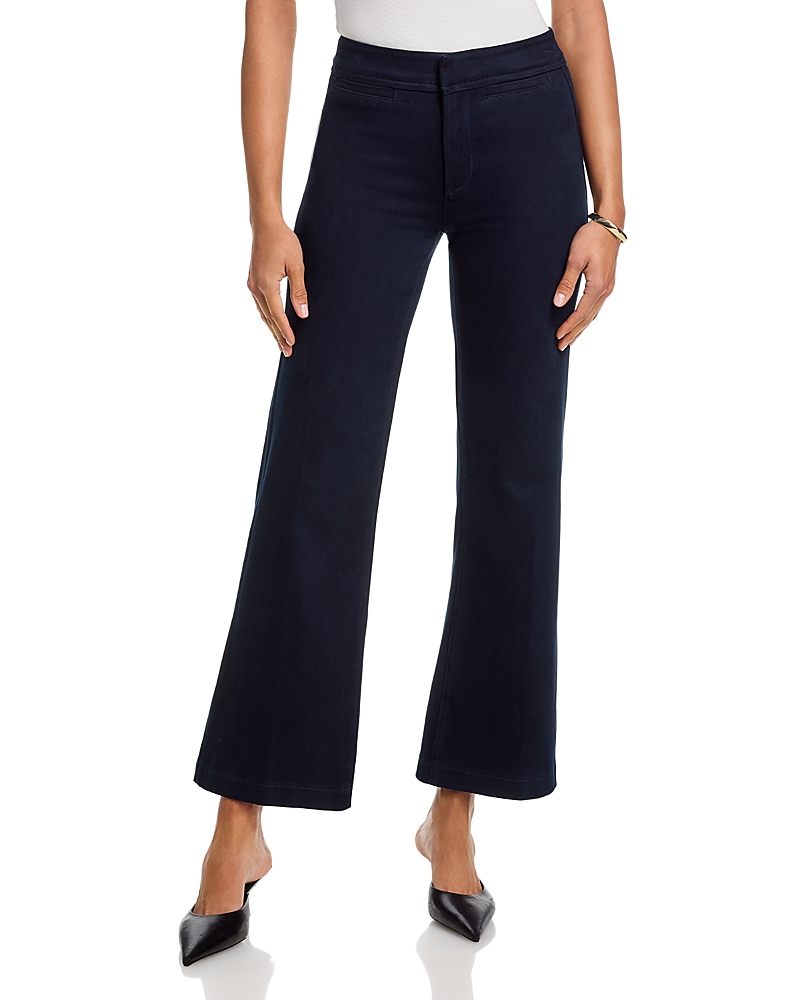 Paige Leenah High Rise Wide Leg Pants In Blue