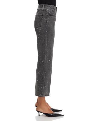 The Blake High Rise Cropped Jeans in Cosmic Night