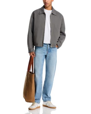 Canvas Zip Trucker Jacket