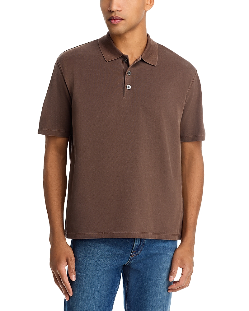 Frame Washed Light Pique Polo Shirt