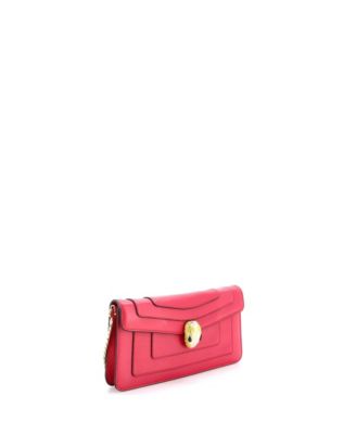   Serpenti Forever Chain Clutch Leather