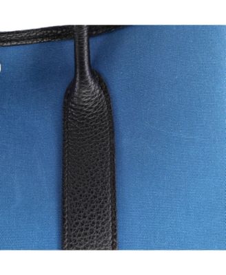 30 Garden Party Tote Toile and Leather