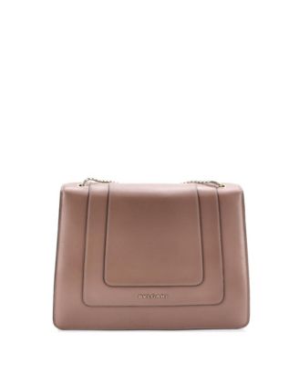  Large Serpenti Forever Square Shoulder Bag Leather