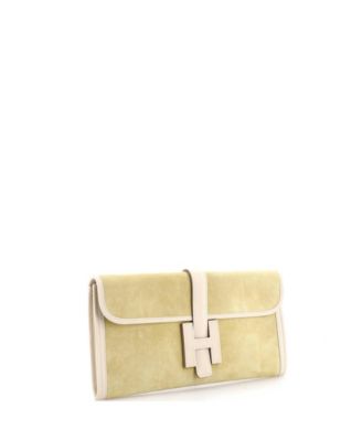 29 Jige Elan Clutch Doblis Suede