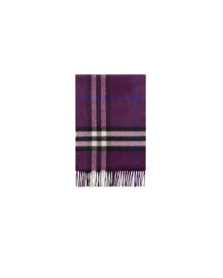  Check Cashmere Scarf