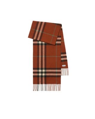 Check Cashmere Scarf
