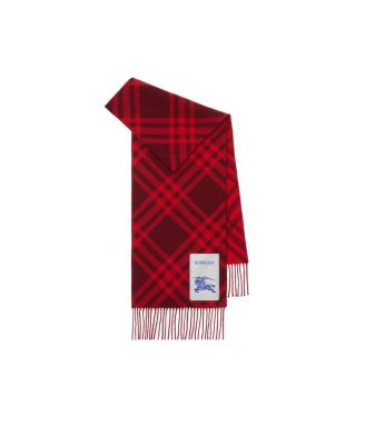 Check Cashmere Scarf