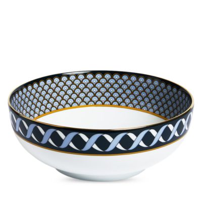 Napoli Blue Serving Bowl