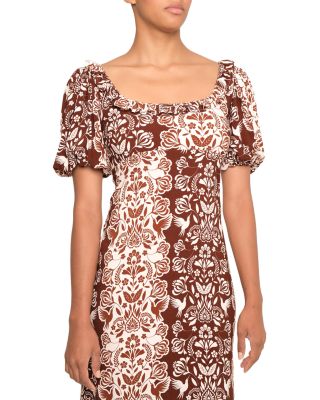 The Signal Puffed Sleeve Dress