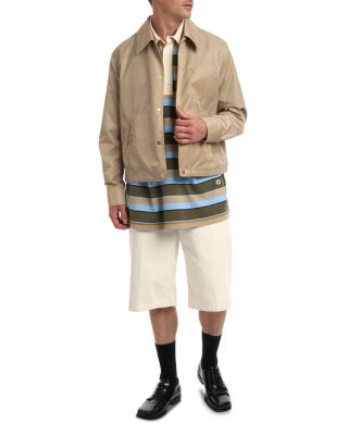 Water Repellent Button Jacket