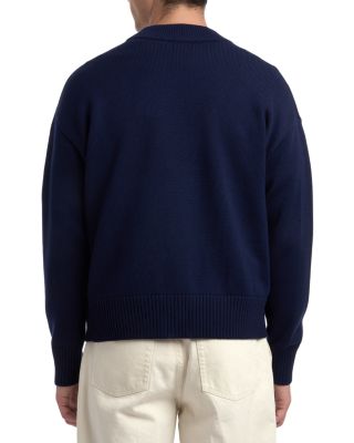 Cardigan With Contrasted Ami De Coeur 