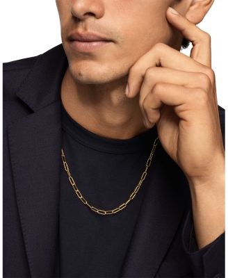 DY Madison&reg; Chain Necklace in 18K Yellow Gold, 4mm