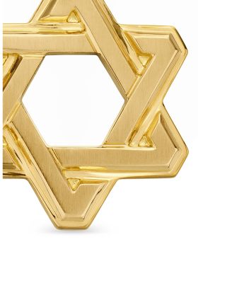 Deco Star of David Pendant, 24mm