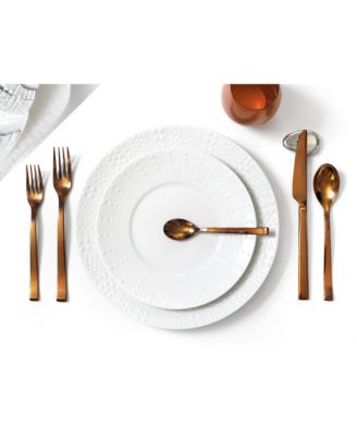 Side PVD Copper 5-Piece Flatware Place Setting