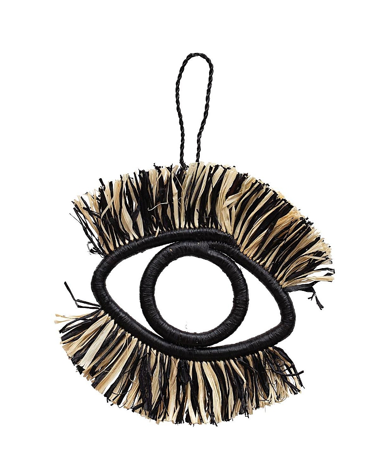 Indego Africa The Ayn Evil Eye Bag Charm In Brown