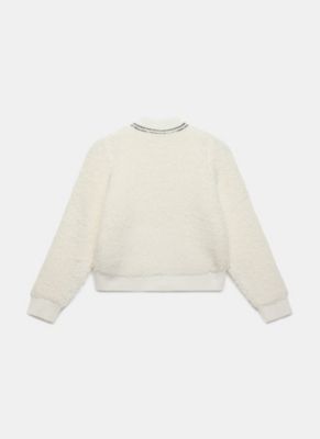 Women's Boucle Bomber Jacket