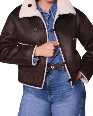 Women's Reversible Aviator Jacket